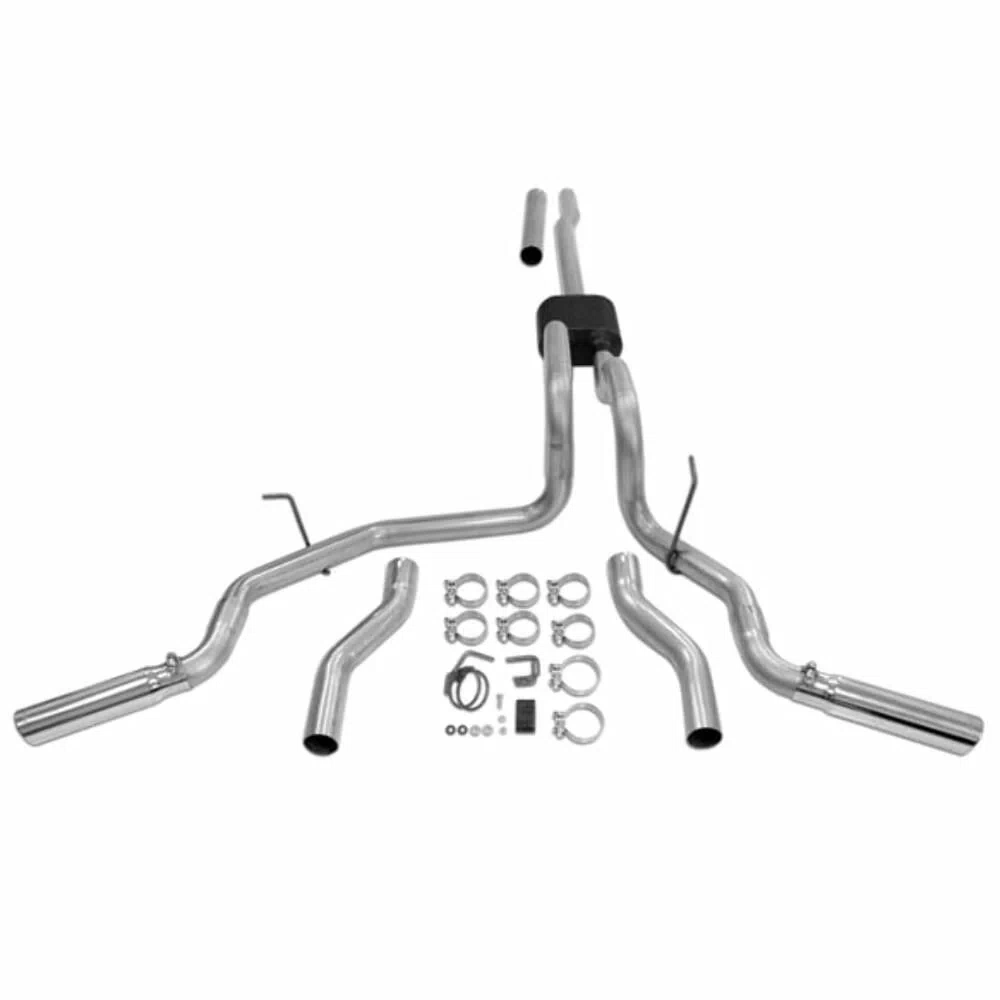 2004-2008 Ford F Cat-Back Exhaust Flowmaster Stainless Steel